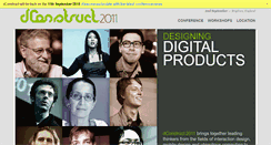 Desktop Screenshot of 2011.dconstruct.org