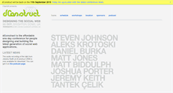 Desktop Screenshot of 2008.dconstruct.org