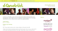 Desktop Screenshot of 2006.dconstruct.org